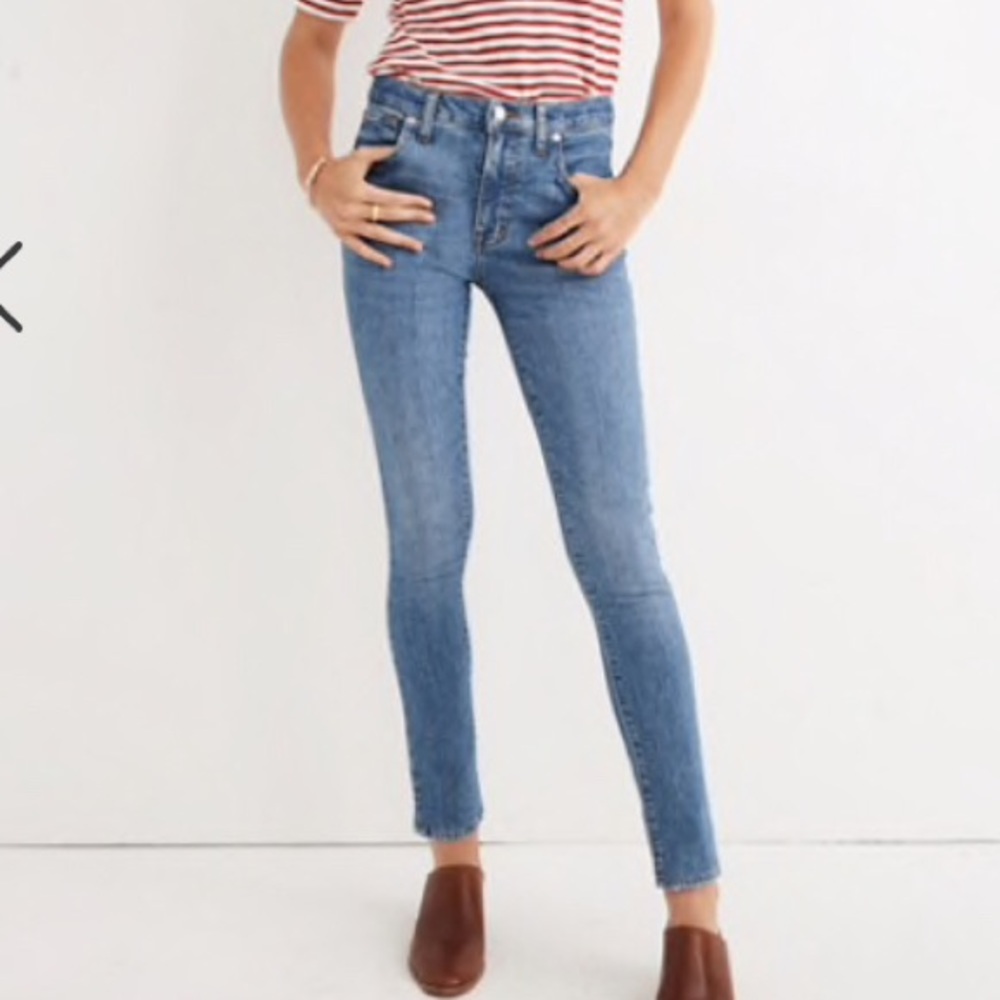 Madewell 9" High-Rise Skinny Jeans Eco Edition